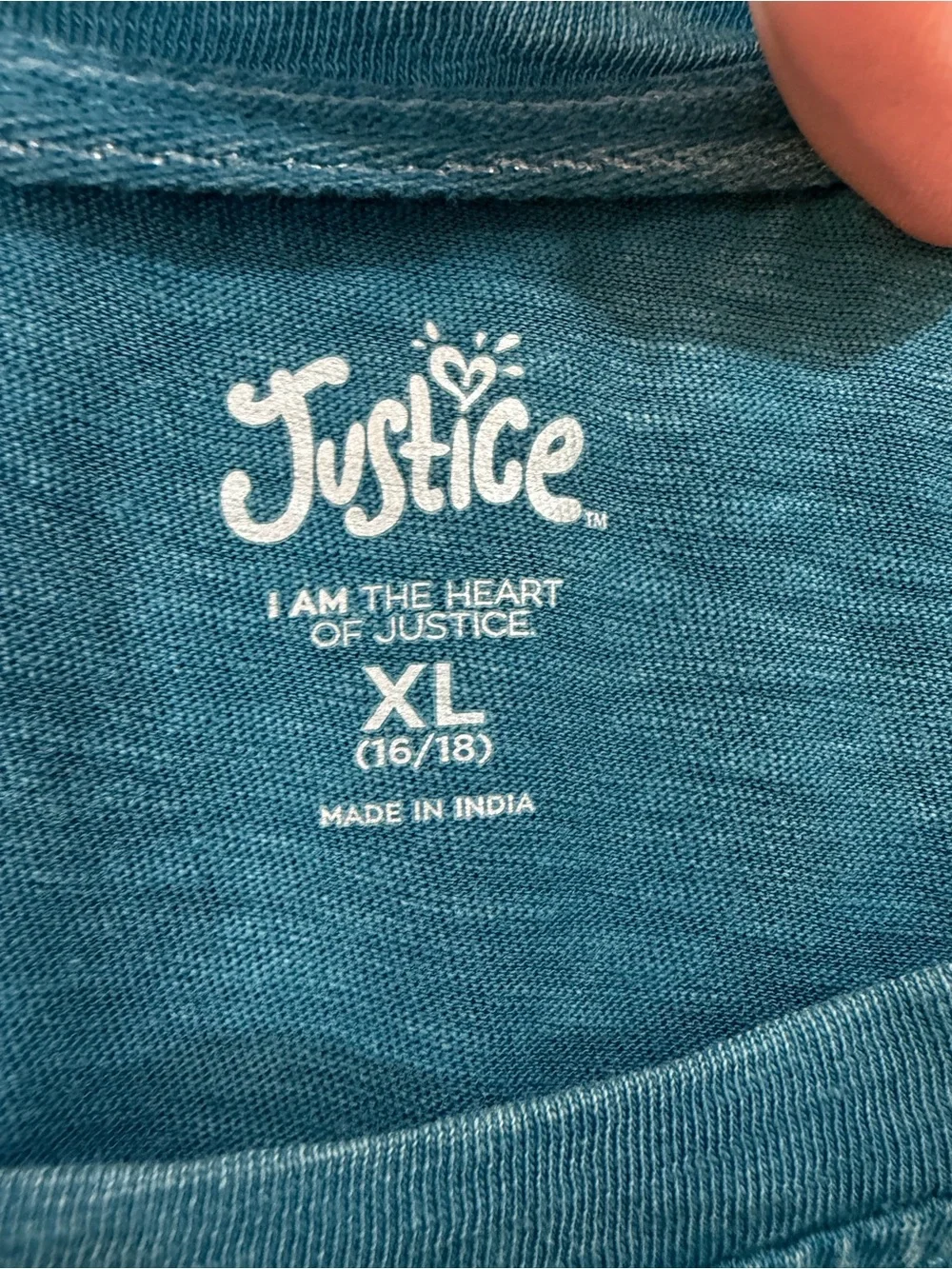 Justice Girls XL Teal Flutter Sleeve Smocked Hem Ruffle Boho Peplum Knit Top
